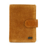 Bear Design Pasjeshouder Vic Suède Cognac