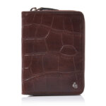 Castelijn en Beerens Dames Portemonnee Croco RFID Mocca
