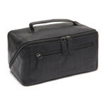 The Chesterfield Brand Leren Toilettas Elmia Zwart