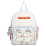 Zebra Trends Mike & Molly Kinder Rugzak Licht Blauw