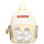 Zebra Trends Mike & Molly Kinder Rugzak Zacht Geel