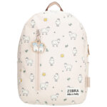 Zebra Trends Mike & Molly Rugzak Print Cream