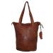 Bear Design Shopper Callisto-Pelle Cognac
