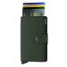 Secrid Mini Wallet Portemonnee Matte Green Black