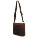 Leather Design Schoudertas Bruin - Echt Leer