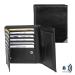 dR Amsterdam Toronto Hoge Billfold L RFID Zwart