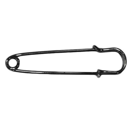 Veiligheidsspeld / Ponchospeld Grijs