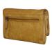 Bear Design Portemonnee met Overslag M Cow Lavato Oker Geel