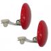 Oorclips Rond Rood-18030