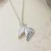 Life Charms - ELJN0012 - Necklace Silver Angel Wings