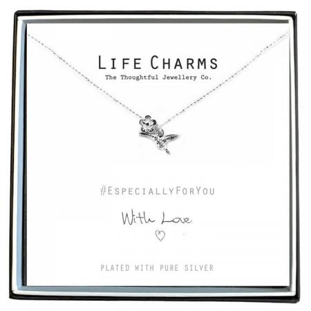 Life Charms - EFY010N - Necklace Hummingbird