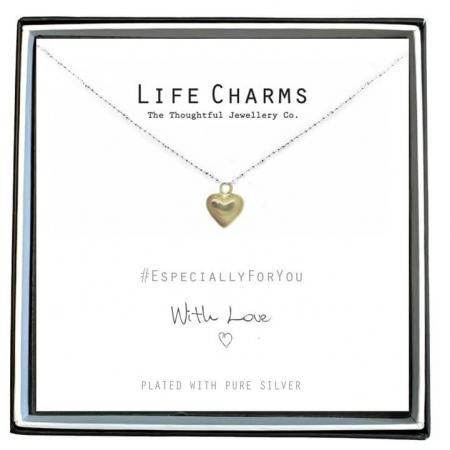 Life Charms - EFY014N - Necklace Gold Heart
