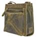 Leather Design Vierkante Schoudertas Hunter Groen