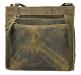 Leather Design Vierkante Schoudertas Hunter Groen