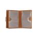 Leather Design Ritsportemonnee RFID Hunter Bruin