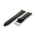 Pex Horlogebandje Croco Zwart 16mm
