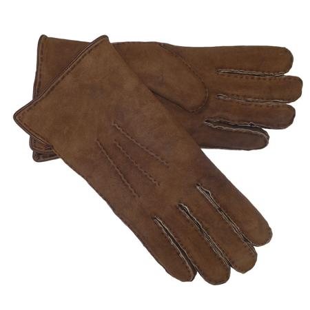 Suède Lammy Handschoenen Bruin