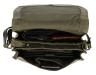 Leather Design Schoudertas met Overslag Hunter Groen
