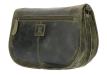 Leather Design Schoudertas met Overslag Hunter Groen