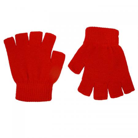 Rode Vingerloze Handschoenen