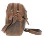 Leather Design Crossbody Schoudertas Hunter Bruin