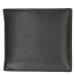 Leather Design Billfold met Toolset Zwart