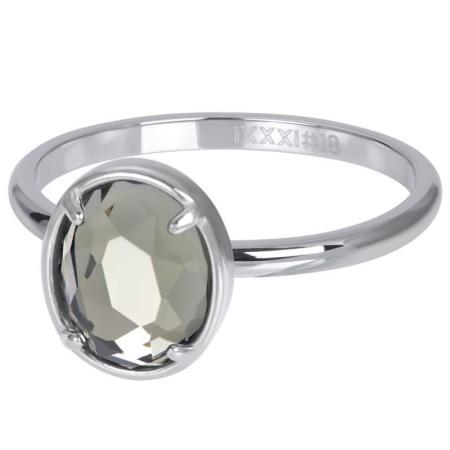 iXXXi Vulring Glam Oval Crystal Zilver