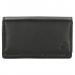 Happy Wallet Portemonnee met Overslag Zwart