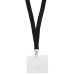 Keycord / Lanyard met Pashouder Zwart