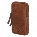 Hide & Stitches Telefoontasje/Heuptasje/Schoudertasje Paint Rock Cognac