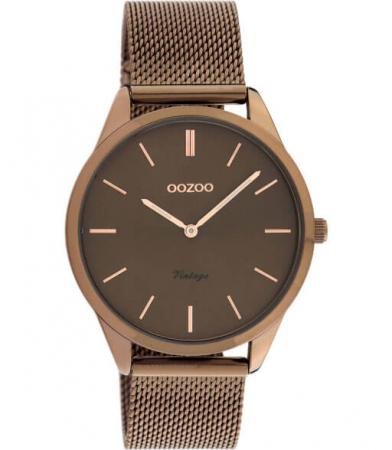OOZOO Timepieces Horloge Vintage Bruin | C20009