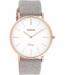 OOZOO Timepieces Horloge Vintage Glitter Taupe/Wit | C20151