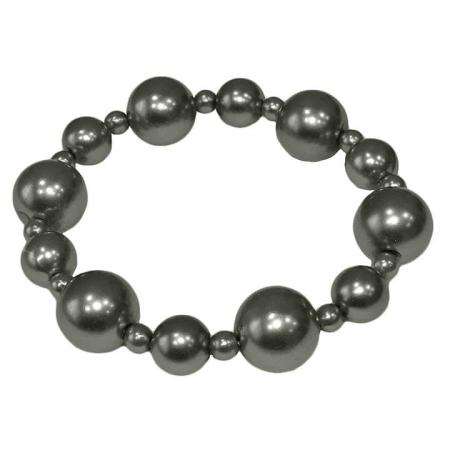 Parel Armband Grijs