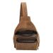 Hide en Stitches One Sling Rugzak Idaho Bruin