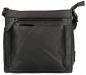 Leather Design Vierkante Schoudertas Nappa Zwart