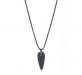 AZE Jewels Ketting Necklace Triangle Noir