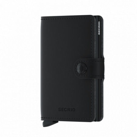 Secrid Mini Wallet Portemonnee Vegan Soft Touch Black