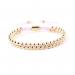 Caviar Collection Armband Starry Night Pink X Gold