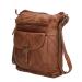 Hide en Stitches Shopper / Rugzak Paint Rock Cognac