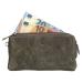 Hide en Stitches Portemonnee / Clutch Paint Rock Olijf Groen