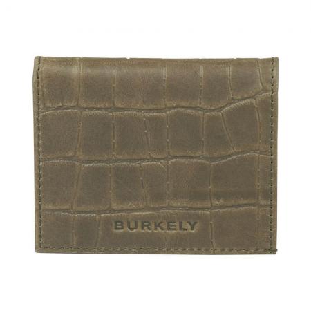 Burkely Croco Cassy Card Wallet Portemonnee RFID Groen