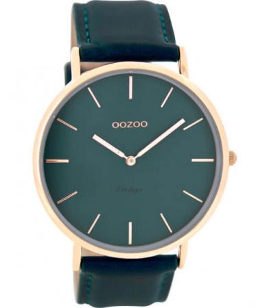 OOZOO Timepieces Horloge Vintage Petrol | C8133