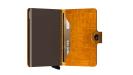 Secrid Mini Wallet Portemonnee Cleo Ochre Brown
