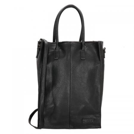 Zebra Trends Shopper Natural Bag Rosa XL 15'' Zwart