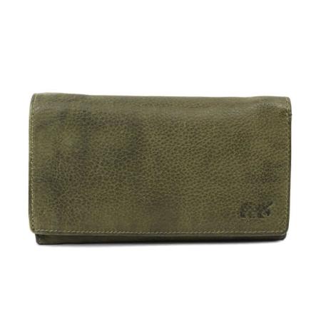 Bear Design Portemonnee met Overslag L Sweety Groen