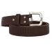 Leren Gleufjes Riem Bruin