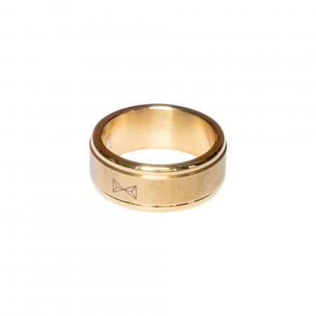 AZE Jewels Ring Sphere Dore