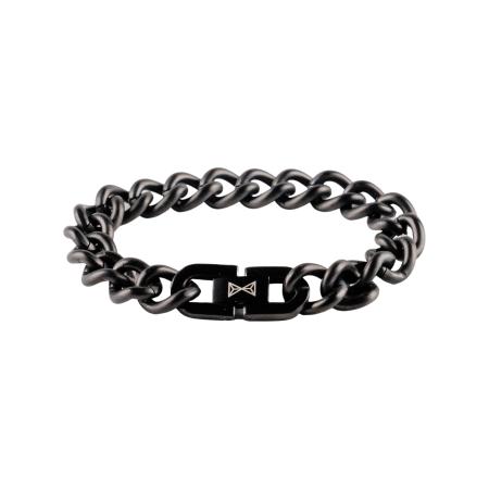 AZE Jewels Armband Junior Gourmette Satin Noir