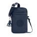 Kipling Schoudertasje/Telefoontasje Tally Blue Bleu 2