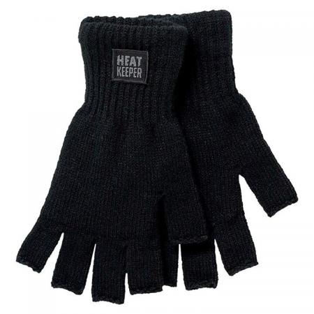 Heatkeeper Vingerloze Handschoenen Zwart